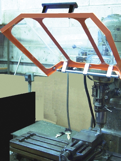 Universal Mount Mill & Grinder Guard Flip